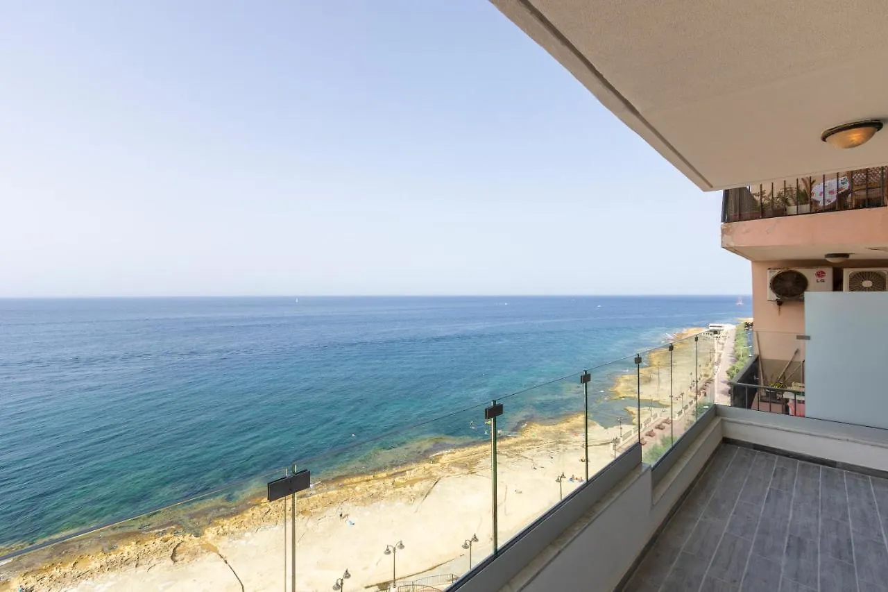 Seafront Sliema Apartment With Balcony & Sea Views By Jl