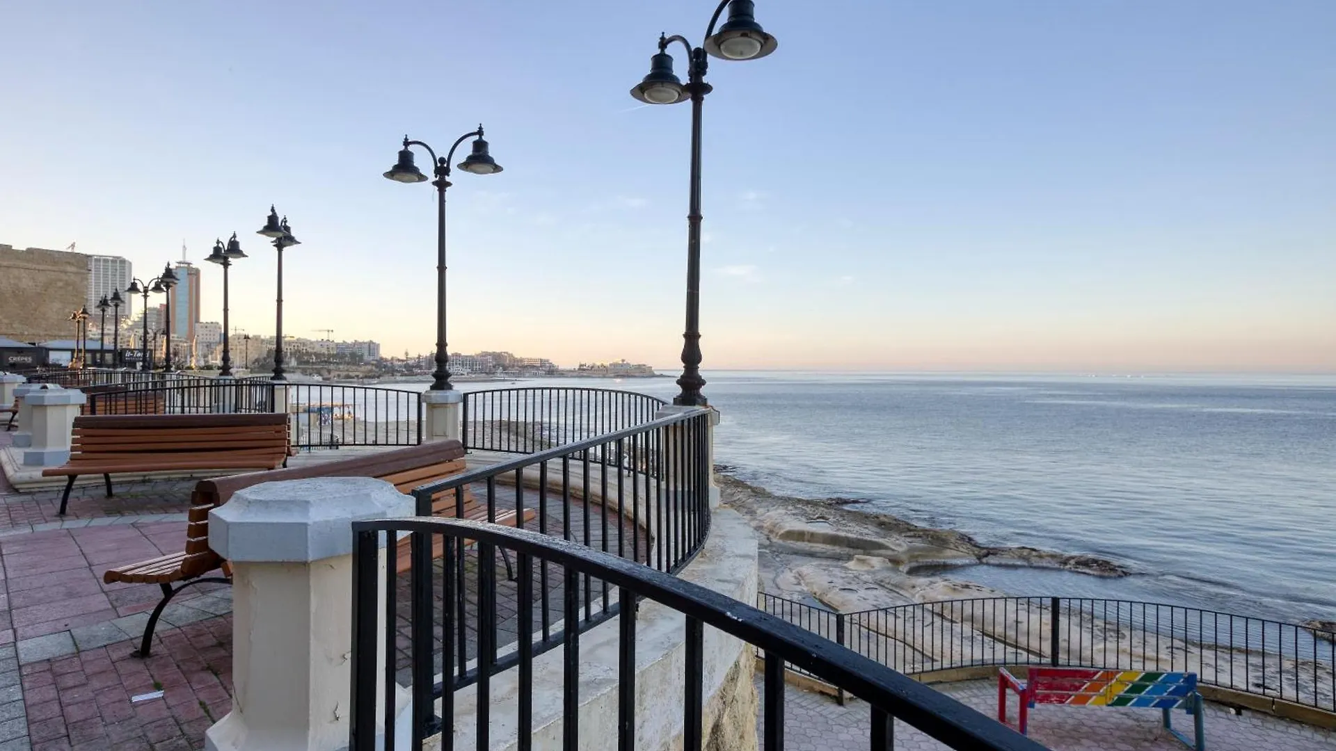 Seafront Sliema Apartment With Balcony & Sea Views By Jl Malte